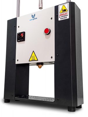 M1-Pno elektronik kontrol paneli ve makine detayı